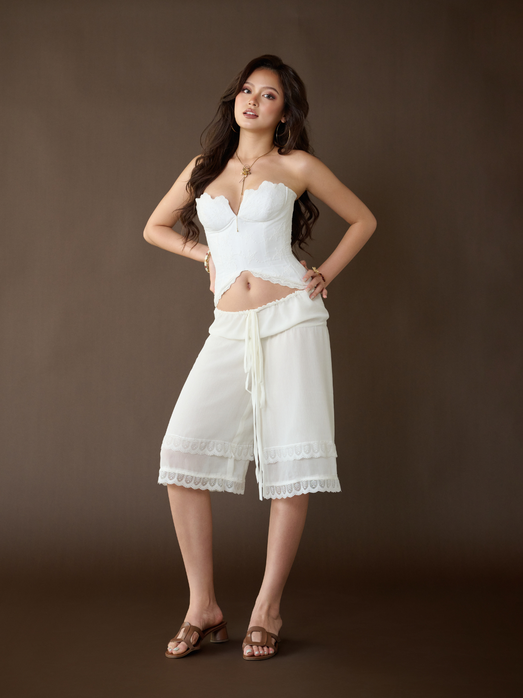 SCABIOSA CORSET & FREESIA PANTS